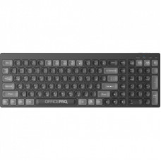 Клавиатура OfficePro SK985B Wireless/Bluetooth Black (SK985B)