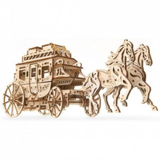 Конструктор Ugears механический Почтовый дилижанс (70045)