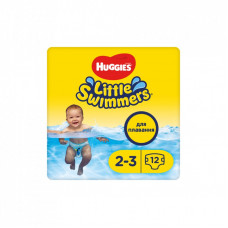 Подгузники Huggies Little Swimmer 2-3 12 шт (5029053537795)