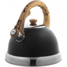 Чайник Ofenbach Whistling Kettle Black 2.7л нержавіюча сталь зі свистком, чорний (98410)
