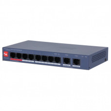 Коммутатор сетевой Dahua DH-CS4010-8ET2GT-110