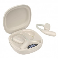 Наушники Choetech Open-ear з LED дисплеєм Beige (BH-T25-SK)