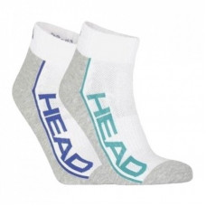 Носки Head Qperformance Quarter 791019001-003 2 пари Білий/Сірий/Мультиколор 35-38 (8720245076333)