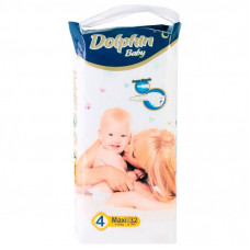 Подгузники Dolphin Maxi 7-18 кг 32 шт (8680131203390)