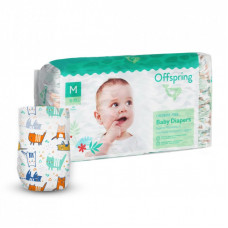 Подгузники Offspring Cat Размер M 6-10 кг 42 шт (DP-OI-FAT-M42P-MTC)
