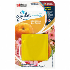 Освежитель воздуха Glade Sensations Фруктовая фантазия сменный аромаблок 8 г (5010182992012)