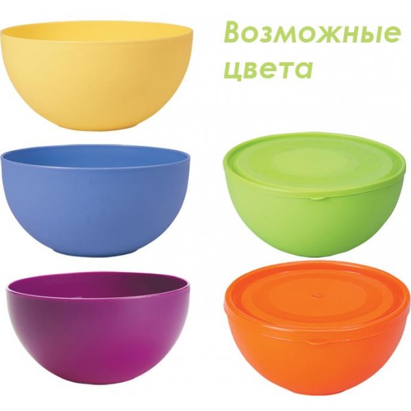 Піала Ucsan Frosted Bowl пластикова 600мл кругла (114320) Піала Ucsan Frosted Bowl пластикова 600мл кругла (114320)