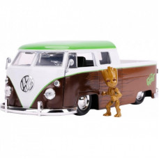 Машина Jada Марвел Стражи Галактики Volkswagen Pickup+фигурка Грута (253225013)