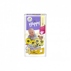 Подгузник Bella Baby Happy Maxi Plus 9-20 кг 62 шт (5900516601140)