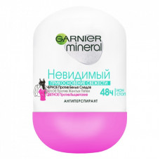 Антиперспирант Garnier Mineral Невидимый Свежесть Алоэ роликовый 50 мл (3600541414020)