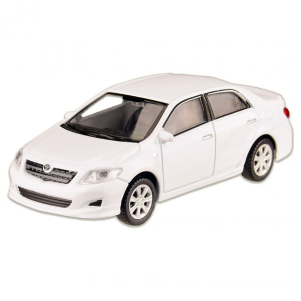 Машина металлическая TOYOTA COROLLA "WELLY" 44015CW масштаб 1:43    (Белый)