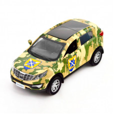 Машина TechnoDrive Автомодель серии Шевроны Героев - Kia Sportage R - 56 ОМПБр (250362M)