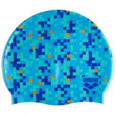 Шапка для плавания Arena Print JR 94171-239 мультіколор Діт OSFM (3468337191964)