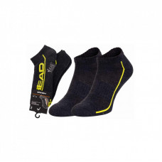 Носки Head Performance Sneaker 2 пари 791018001-009 Сірий/Жовтий 43-46 (8720245181907)