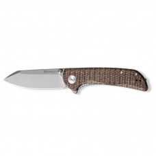 Нож Sencut Fritch Stonewash Brown Micarta (S22014-3)