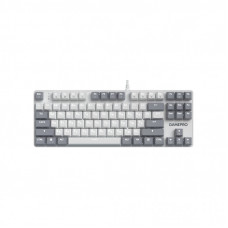 Клавиатура GamePro Genesis Metallic MK110W Outemu Red Switch USB UA White (MK110W)