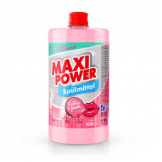 Средство для ручного мытья посуды Maxi Power Бабл Гам запаска 1000 мл (4823098411970)