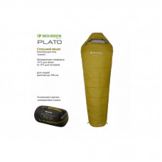 Спальный мешок Mousson PLATO R Olive (9044)
