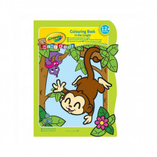 Набор для творчества Crayola Mini Kids Раскраска Джунгли, 16 страниц (25-1480-3)