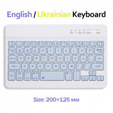 Клавиатура BeCover Bluetooth UA Light Blue (713410)