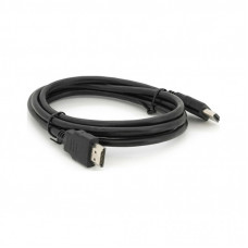 Кабель мультимедийный HDMI M to HDMI M 1.5m V1.4 black Merlion (YT-HDMI(M)/(M)HS-1.5m-5)