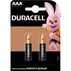 Щелочные батарейки Duracell Simply Alkaline LR03 AAA 1.5V 2 шт. (69830)
