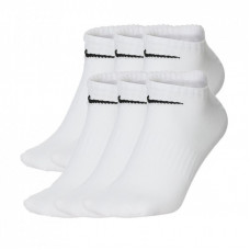 Носки Nike U NK EVERYDAY LTWT NS 6PR-BAND SX7679-100 38-42 6 пар Білі (888408294791)