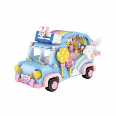 Конструктор LOZ mini Радужный автомобиль (1133)