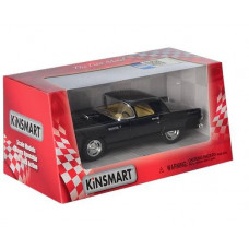 Машинка коллекционная FORD THUNDERBIRD KT5319W, инерционная (Черный)