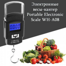 Весы-кантер электронные хозяйственные до 50 кг Portable Electronic Scale WH-A08 (101240)