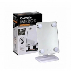 Зеркало для макияжа с подсветкой с LED подсветкой Cosmetie Mirror 360 Белый (108240)