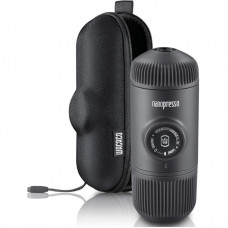 Кофеварка кемпинговая Wacaco Nanopresso з чохлом сіра (WNANOGRcase)