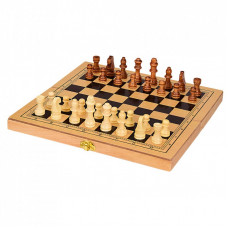 Настольная игра A-Toys Деревянные шахматы с нардами и шашками (S3023)