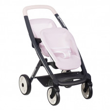 Коляска для кукол Smoby для двойни Maxi-Cosi Розовый жемчуг, 54 х 38, 5 х 64 см, 3+ (7600253221)