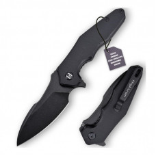 Нож Hightron Mini Ventura, D2, G10, чорний, чорний stonewash клинок (HK05BLKBS)