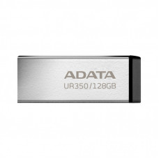 USB флеш накопитель ADATA 128GB UR 350 Silver/Black USB 3.2 (UR350-128G-RSR/BK)