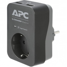 Сетевой фильтр питания APC Essential SurgeArrest 1 Outle, 2 USBt (PME1WU2B-RS)