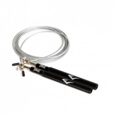 Скакалка Everlast Aluminum Speed Pore 883390-70-8 Чорна 274 см (009283606152)