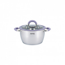 Кастрюля Pepper Purple Iris Silicone 16 см 1,6 л PR-1109-16 (107784)