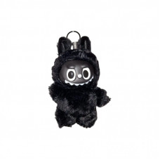 Мягкая игрушка No Brand сюрприз Labubu, 17 см, черный, непрозрачный пакет, коробка (YT42514)