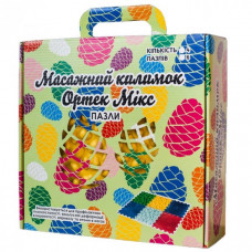 Массажный коврик "Пазлы Микс" 09224, 8 элементов