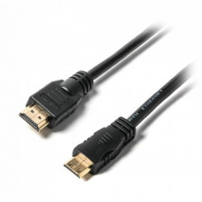 Кабель мультимедийный HDMI A to HDMI C (mini), 1.8m Viewcon (VD 090-1,8м.)