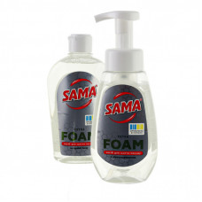 Средство для ручного мытья посуды Sama Extra Foam Лимон С пенообразователем 300 г + Сменный блок 325 г (4820270631966)