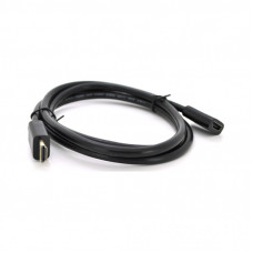 Кабель мультимедийный HDMI M to HDMI F 1.5m V2.0 VEGGIEG (HF-1.5)