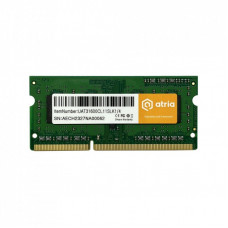 Модуль памяти для ноутбука SoDIMM DDR3 4GB 1600 MHz ATRIA (UAT31600CL11SLK1/4)
