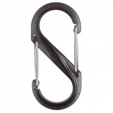 Карабин туристический Nite ize Plastic Carb S Biner Size 4 NI672 Transparent (4823082709533)