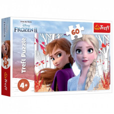 Пазл Trefl Frozen Зачарованный мир Анны и Эльзы 60 элементов (5900511173338)