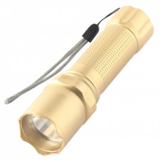 Фонарь Quantum Minik gold 3W LED з USB 40шт/уп (QM-FL1044-B)