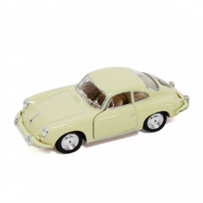 Коллекционная игрушечная модель Porsche 356B Carrera KT5398W инерционная (Бежевый)