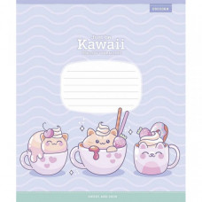 Тетрадь ученическая "Just be Kawaii" 012-3408K-3 в клетку, 12 листов